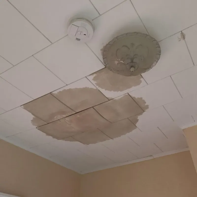 Ceiling Water Damage Repair in Plainville, MA