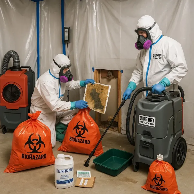 Contaminated Water Handling Protocols process in Plainville, MA