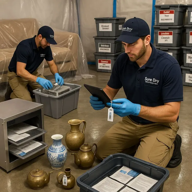 Content Protection and Restoration process in Plainville, MA